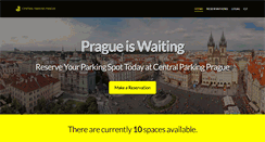 Desktop Screenshot of centralparkingprague.com